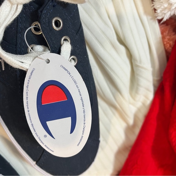 Champion Black Canvas Sneakers - Picture 2 of 7